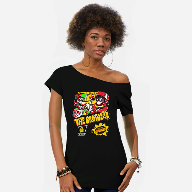 Street Bros-Womens-Off Shoulder-Tee-estudiofitas