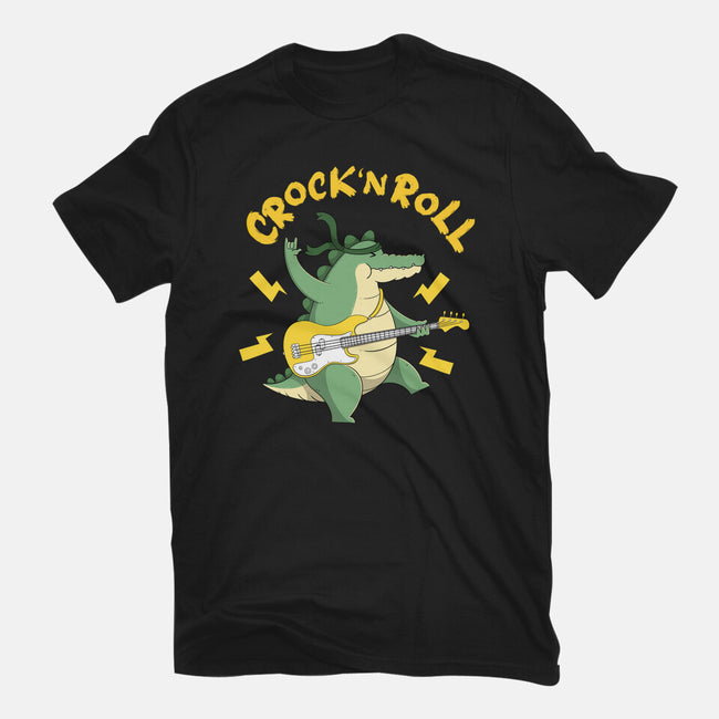 Crock N Roll-Womens-Basic-Tee-Tri haryadi