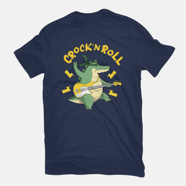 Crock N Roll-Womens-Basic-Tee-Tri haryadi