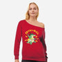 Crock N Roll-Womens-Off Shoulder-Sweatshirt-Tri haryadi