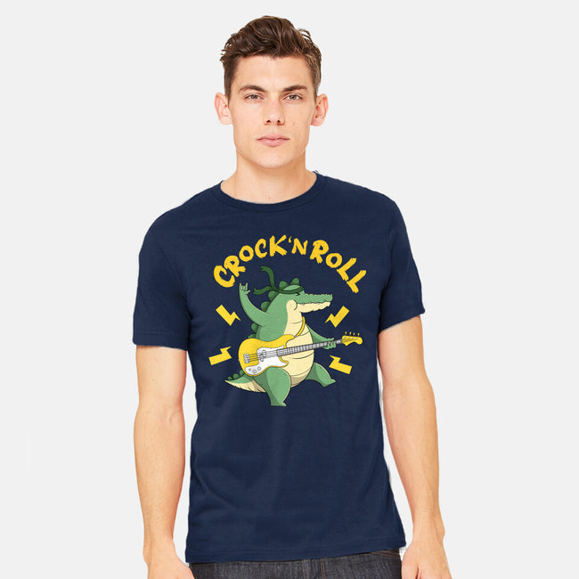 Crock N Roll-Mens-Heavyweight-Tee-Tri haryadi