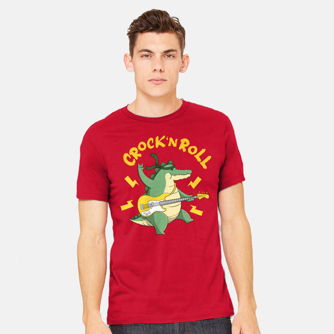 Crock N Roll-Mens-Heavyweight-Tee-Tri haryadi