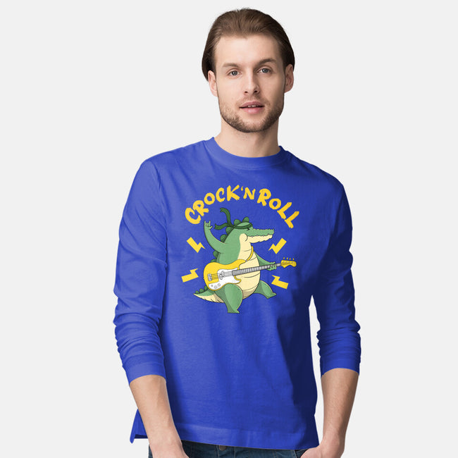 Crock N Roll-Mens-Long Sleeved-Tee-Tri haryadi