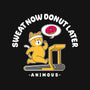 Sweat Now Donut Later-Cat-Basic-Pet Tank-Tri haryadi