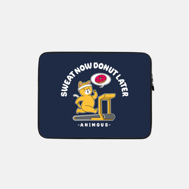 Sweat Now Donut Later-None-Zippered-Laptop Sleeve-Tri haryadi