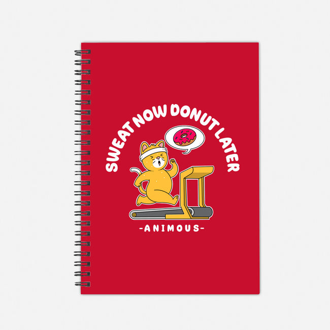 Sweat Now Donut Later-None-Dot Grid-Notebook-Tri haryadi