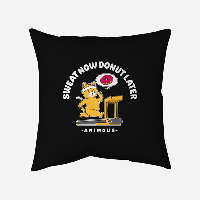 Sweat Now Donut Later-None-Removable Cover w Insert-Throw Pillow-Tri haryadi