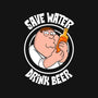 Save Water Drink Beer-Unisex-Basic-Tee-turborat14