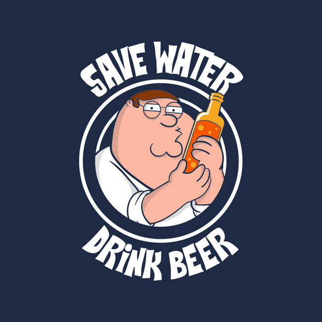 Save Water Drink Beer-Womens-Fitted-Tee-turborat14