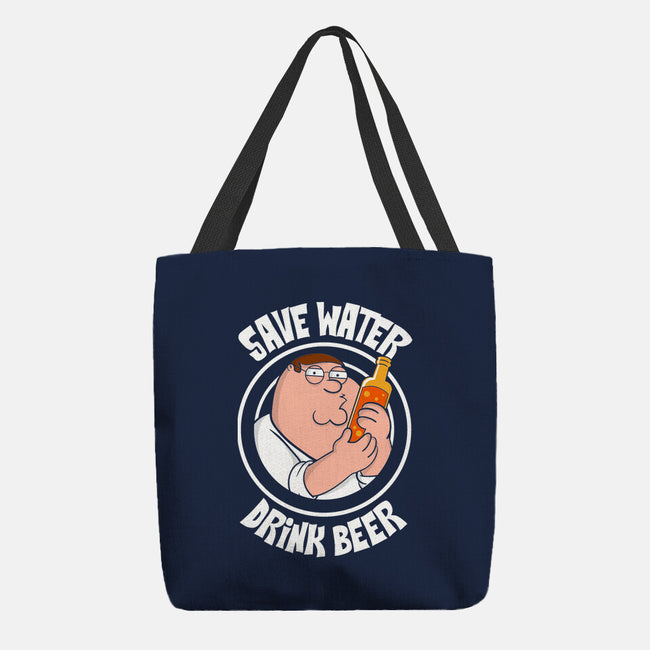 Save Water Drink Beer-None-Basic Tote-Bag-turborat14