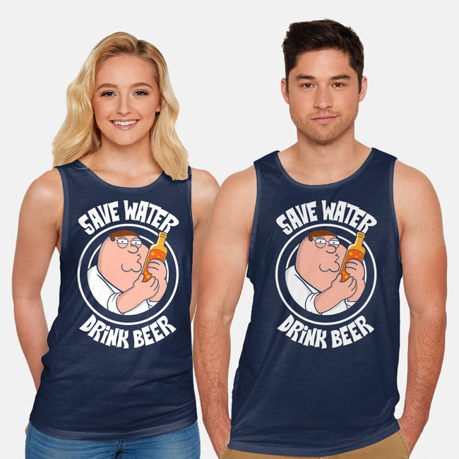 Save Water Drink Beer-Unisex-Basic-Tank-turborat14