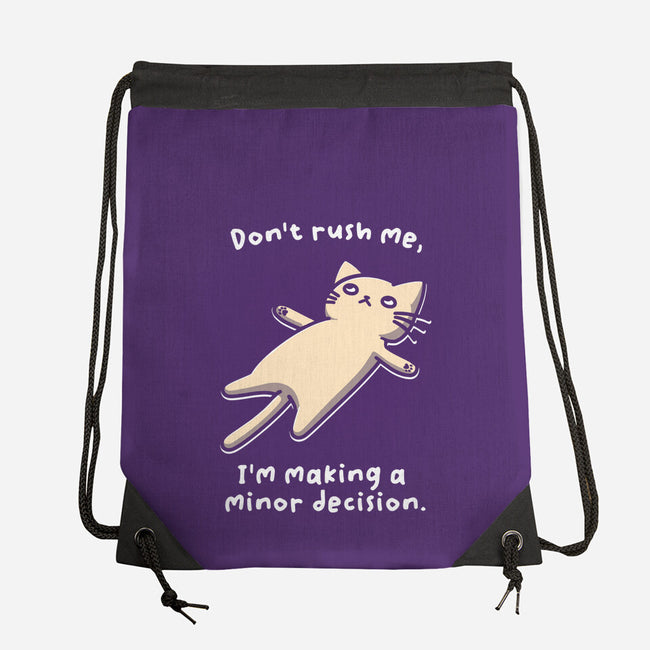 Minor Decision-None-Drawstring-Bag-BridgeWalker