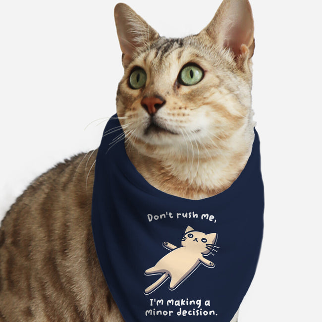 Minor Decision-Cat-Bandana-Pet Collar-BridgeWalker