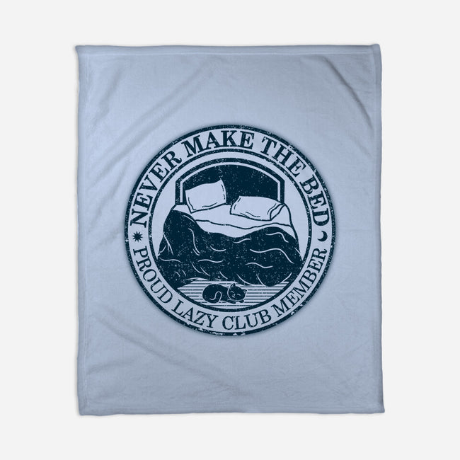 Never Make The Bed-None-Fleece-Blanket-NMdesign