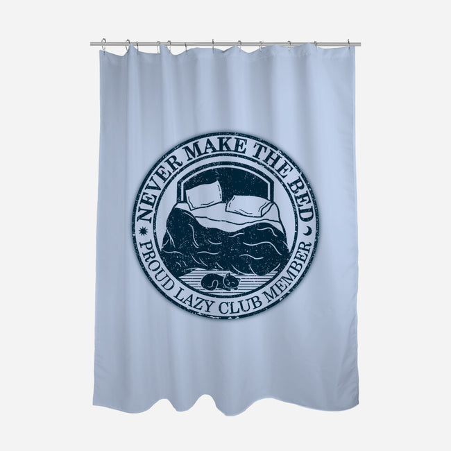 Never Make The Bed-None-Polyester-Shower Curtain-NMdesign