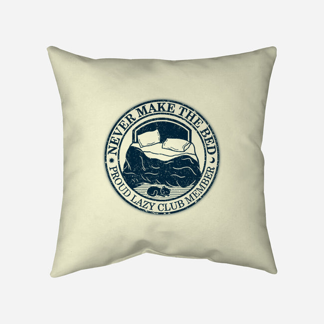 Never Make The Bed-None-Removable Cover w Insert-Throw Pillow-NMdesign