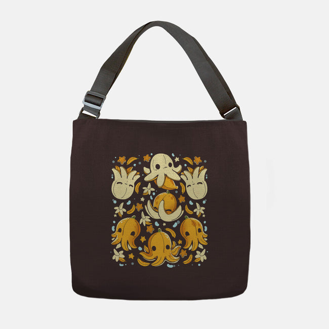 Banana Octopus-None-Adjustable Tote-Bag-Vallina84