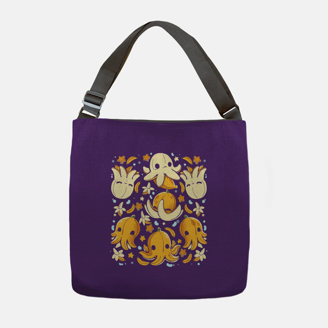 Banana Octopus-None-Adjustable Tote-Bag-Vallina84