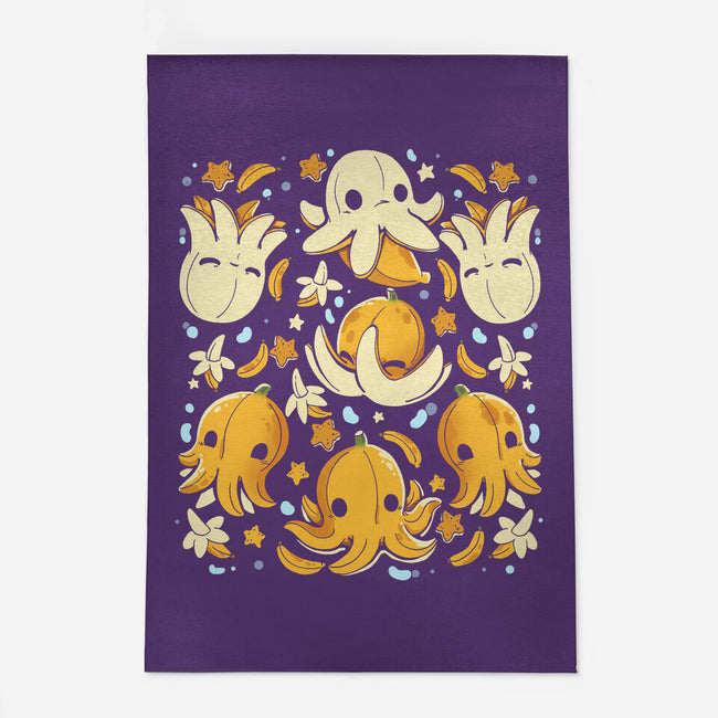 Banana Octopus-None-Outdoor-Rug-Vallina84