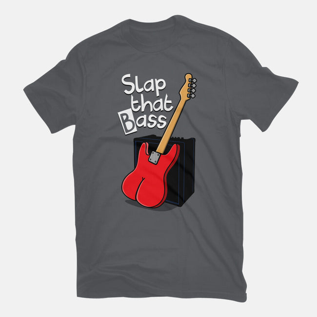 Slap That Bass-Womens-Fitted-Tee-Boggs Nicolas