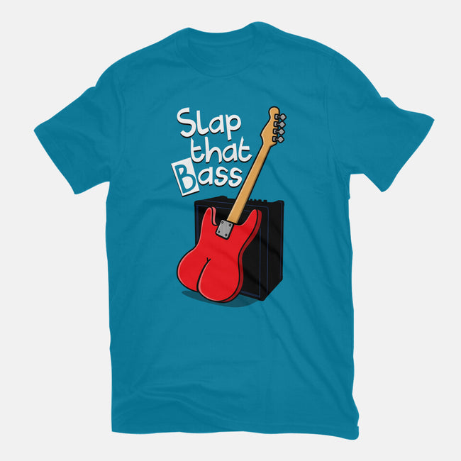 Slap That Bass-Womens-Fitted-Tee-Boggs Nicolas