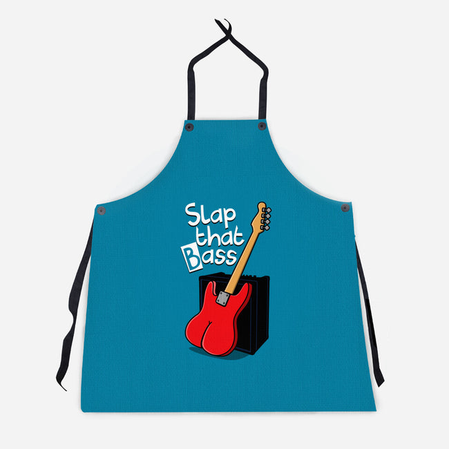 Slap That Bass-Unisex-Kitchen-Apron-Boggs Nicolas