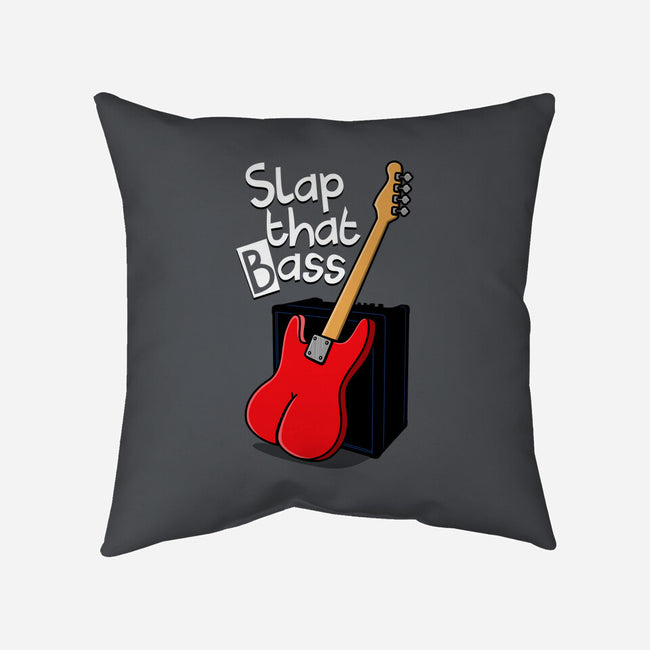 Slap That Bass-None-Non-Removable Cover w Insert-Throw Pillow-Boggs Nicolas