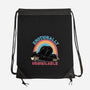 Emotionally Unavailable Reaper-None-Drawstring-Bag-momma_gorilla