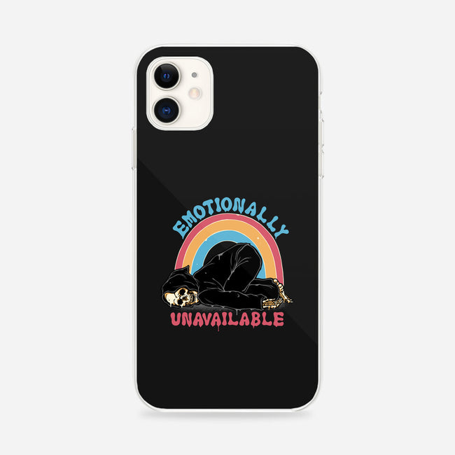Emotionally Unavailable Reaper-iPhone-Snap-Phone Case-momma_gorilla