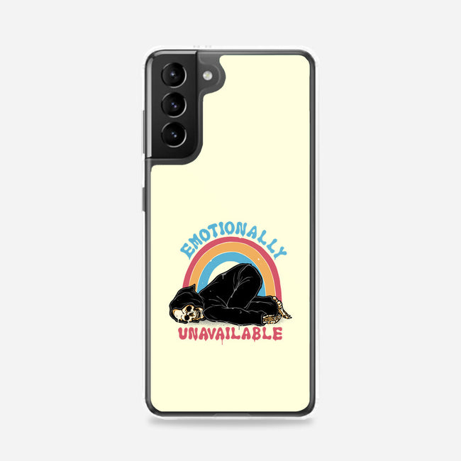 Emotionally Unavailable Reaper-Samsung-Snap-Phone Case-momma_gorilla