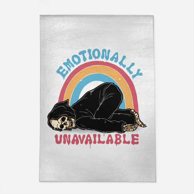 Emotionally Unavailable Reaper-None-Outdoor-Rug-momma_gorilla