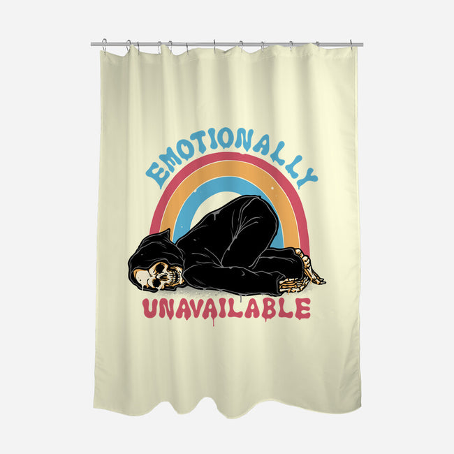 Emotionally Unavailable Reaper-None-Polyester-Shower Curtain-momma_gorilla