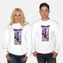 Corner Box Heads-Unisex-Crew Neck-Sweatshirt-Afire