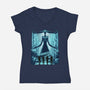 Frozen NYC-Womens-V-Neck-Tee-rmatix