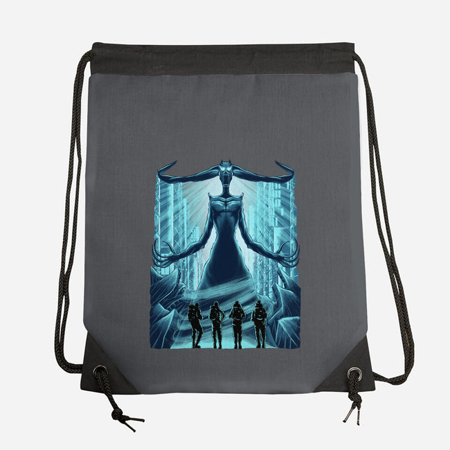 Frozen NYC-None-Drawstring-Bag-rmatix