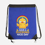 Have A Ducking Day-None-Drawstring-Bag-Vallina84