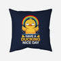 Have A Ducking Day-None-Non-Removable Cover w Insert-Throw Pillow-Vallina84