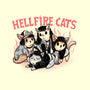 Hellfire Cats-None-Drawstring-Bag-momma_gorilla