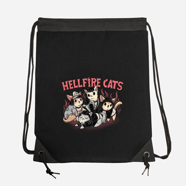 Hellfire Cats-None-Drawstring-Bag-momma_gorilla