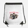 Hellfire Cats-None-Drawstring-Bag-momma_gorilla