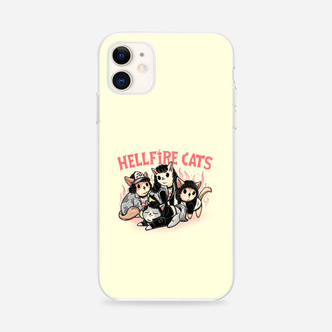 Hellfire Cats-iPhone-Snap-Phone Case-momma_gorilla