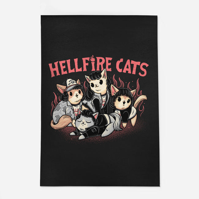 Hellfire Cats-None-Outdoor-Rug-momma_gorilla