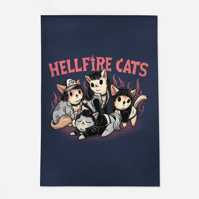 Hellfire Cats-None-Outdoor-Rug-momma_gorilla