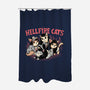 Hellfire Cats-None-Polyester-Shower Curtain-momma_gorilla