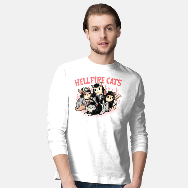 Hellfire Cats-Mens-Long Sleeved-Tee-momma_gorilla