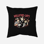 Hellfire Cats-None-Non-Removable Cover w Insert-Throw Pillow-momma_gorilla