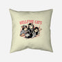 Hellfire Cats-None-Non-Removable Cover w Insert-Throw Pillow-momma_gorilla