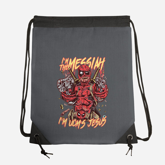 I'm The Messiah-None-Drawstring-Bag-Nihon Bunka