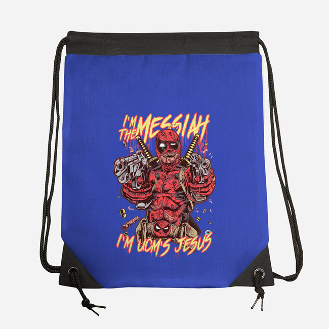 I'm The Messiah-None-Drawstring-Bag-Nihon Bunka