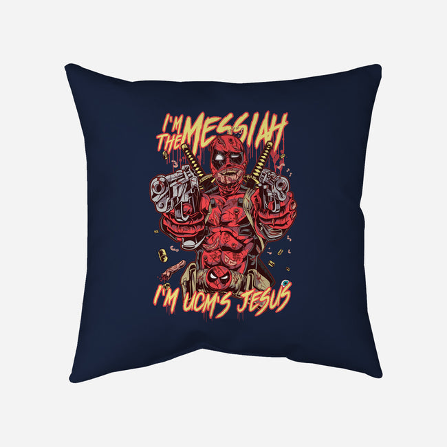 I'm The Messiah-None-Non-Removable Cover w Insert-Throw Pillow-Nihon Bunka